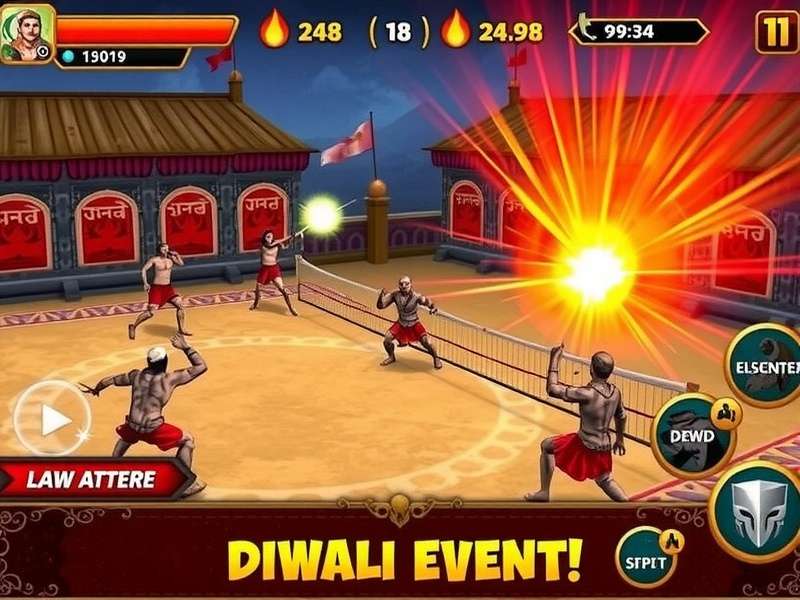 Indian Volley Gladiator Frenzy Diwali Event